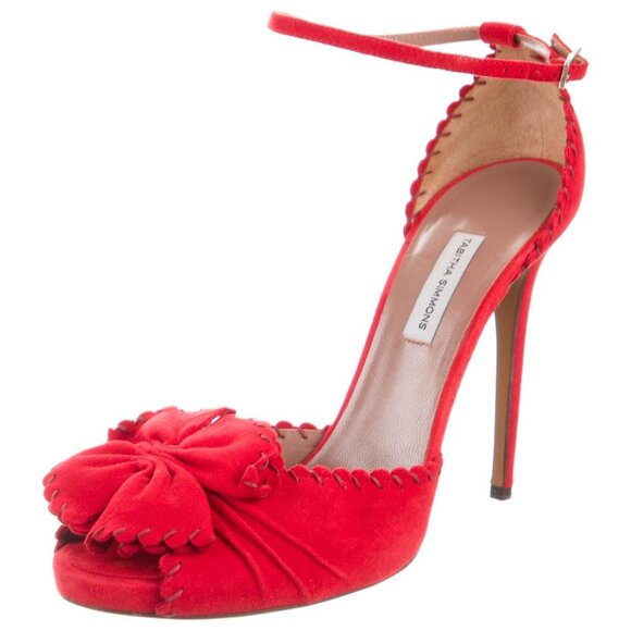 Tabitha Simmons Suede Sandals  TAB29074 - Picture 1 of 5